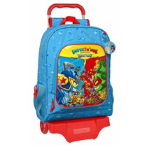 Mochila Escolar Con Carro Superthings Rescue Force 32 x 42 x 14 cm.