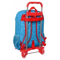 Mochila Escolar Con Carro Superthings Rescue Force 32 x 42 x 14 cm.