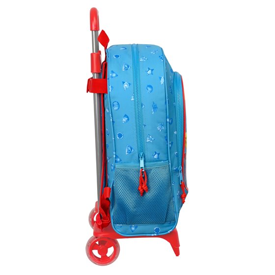 Mochila Escolar Con Carro Superthings Rescue Force 32 x 42 x 14 cm.