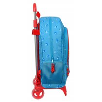 Mochila Escolar Con Carro Superthings Rescue Force 32 x 42 x 14 cm.
