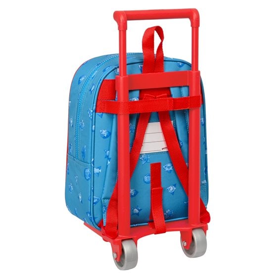 Mochila Escolar Con Carro Superthings Rescue Force 22 x 27 x 10 cm.