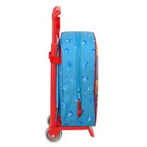 Mochila Escolar Con Carro Superthings Rescue Force 22 x 27 x 10 cm.