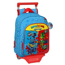 Mochila Escolar Con Carro Superthings Rescue Force 27 x 33 x 10 cm.