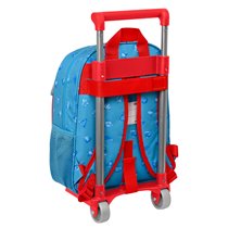 Mochila Escolar Con Carro Superthings Rescue Force 27 x 33 x 10 cm.