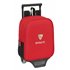 Mochila Escolar Con Carro Sevilla Fc 22 x 27 x 10 cm.