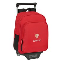 Mochila Escolar Con Carro Sevilla Fc 28 x 34 x 10 cm.
