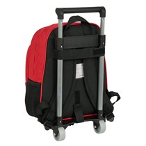 Mochila Escolar Con Carro Sevilla Fc 28 x 34 x 10 cm.