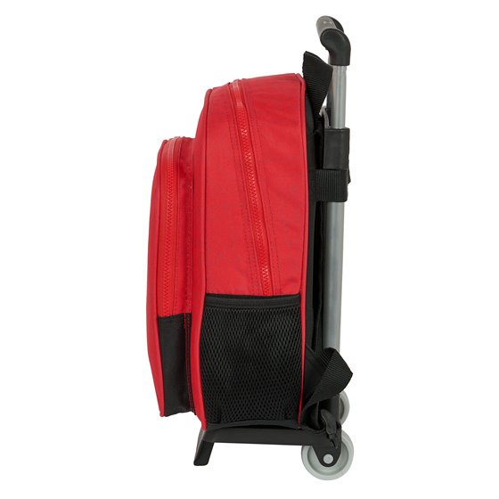 Mochila Escolar Con Carro Sevilla Fc 28 x 34 x 10 cm.