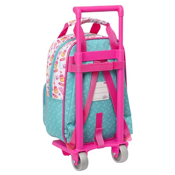 Mochila Escolar Con Carro The Bellies 20 x 28 x 8 cm.
