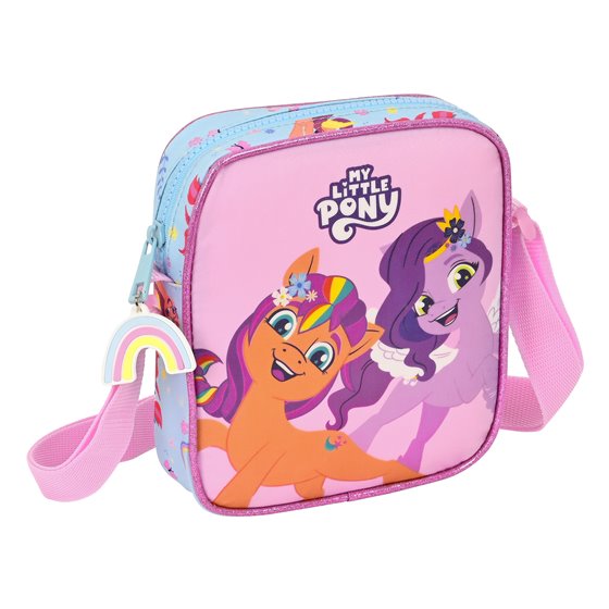 Bolsito Bandolera My Little Pony Wild & Free 16 x 18 x 4 cm.