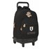 Mochila Escolar Con Ruedas Compacta Extraíble Harry Potter Bravery 33 x 45 x 22 cm.