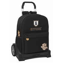 Mochila Escolar Con Carro Evolution Harry Potter Bravery 32 x 43 x 14 cm.