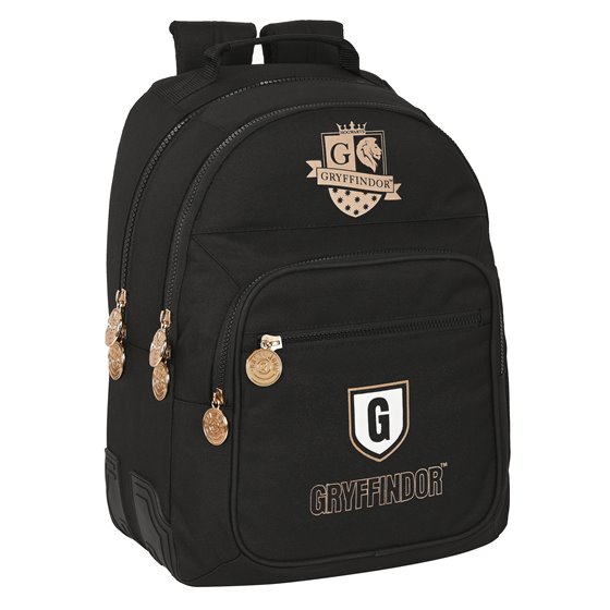 Mochila Doble Adaptable a Carro Harry Potter Bravery 32 x 42 x 15 cm.