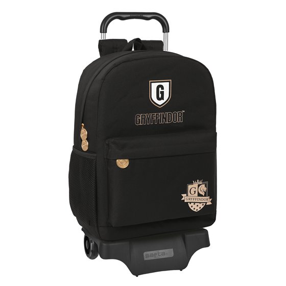 Mochila Escolar Con Carro Harry Potter Bravery 30 x 43 x 14 cm.
