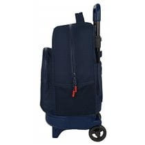 Mochila Escolar Con Ruedas Compacta Extraíble Munichojas Flash 33 x 45 x 22 cm.