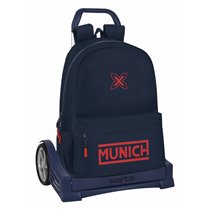 Mochila Escolar Con Carro Evolution Munichojas Flash 30 x 46 x 14 cm.