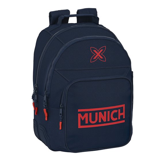 Mochila Doble Adaptable a Carro Munichojas Flash 32 x 42 x 15 cm.