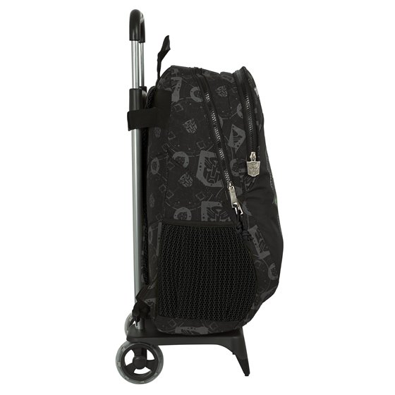 Mochila Escolar Con Carro Transformers 32 x 44 x 16 cm.
