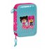 Plumier Doble Pequeño 28 Piezas Pinypon 12,5 x 19,5 x 4 cm.