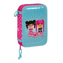 Plumier Doble Pequeño 28 Piezas Pinypon 12,5 x 19,5 x 4 cm.