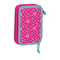 Plumier Doble Pequeño 28 Piezas Pinypon 12,5 x 19,5 x 4 cm.