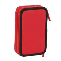 Plumier Doble Pequeño 28 Piezas Sevilla Fc 12,5 x 19,5 x 4 cm.