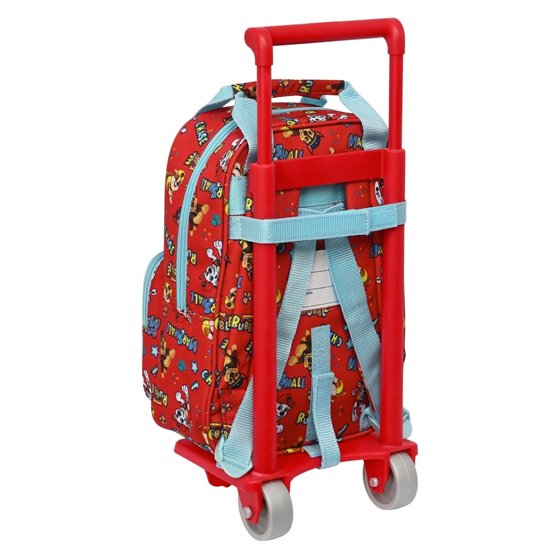 Mochila Escolar Con Carro Paw Patrol Funday 20 x 28 x 8 cm.