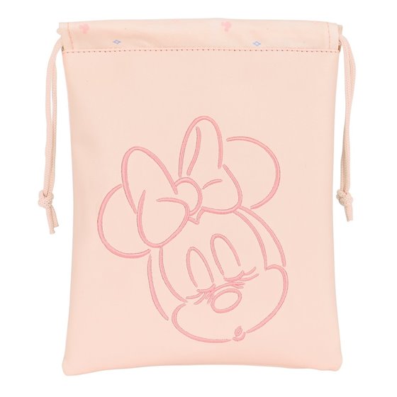Saquito Merienda Minnie Mouse Baby 20 x 25 cm.