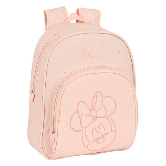 Mochila Infantil Adaptable a Carro Minnie Mouse Baby 28 x 34 x 10 cm.