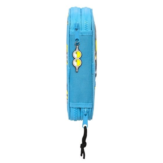 Plumier Doble Pequeño 28 Piezas Minions Minionstatic 12,5 x 19,5 x 4 cm.