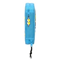 Plumier Doble Pequeño 28 Piezas Minions Minionstatic 12,5 x 19,5 x 4 cm.