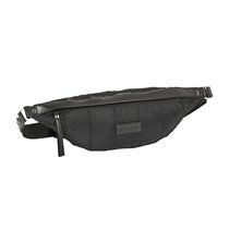 Riñonera Adulto Moos Capsula Acolchado Negro 41 x 15,5 x 7 cm.