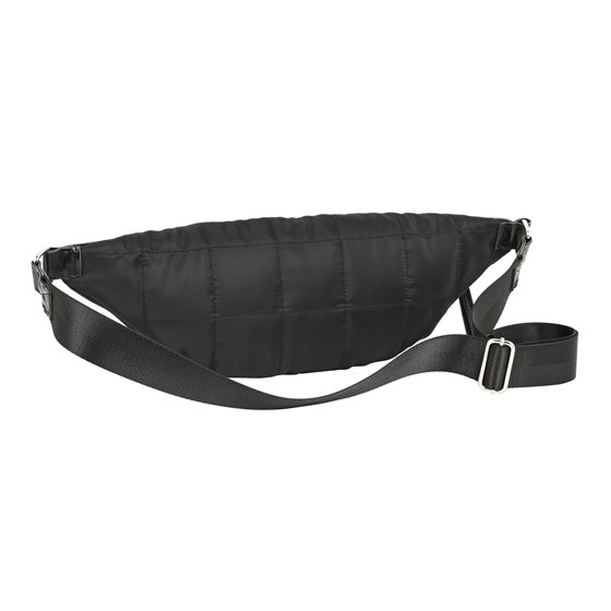 Riñonera Adulto Moos Capsula Acolchado Negro 41 x 15,5 x 7 cm.