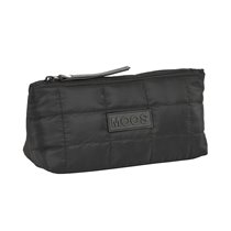Neceser Cuadrado Moos Capsula Acolchado Negro 23 x 12 x 8 cm.