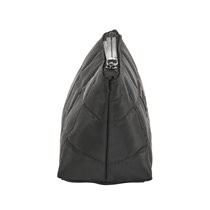 Neceser Cuadrado Moos Capsula Acolchado Negro 23 x 12 x 8 cm.