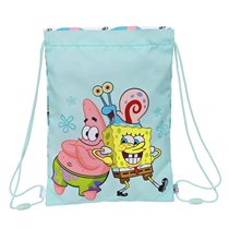Saco Plano Junior Bob Esponja Stay Positive 26 x 34 x 1 cm.