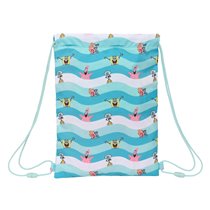 Saco Plano Junior Bob Esponja Stay Positive 26 x 34 x 1 cm.