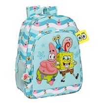 Mochila De 33 Cm. Adaptable a Carro Bob Esponja Stay Positive 33 x 42 x 14 cm.