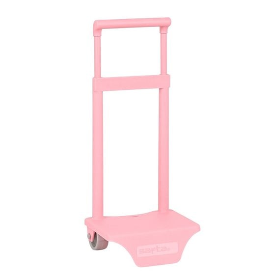 Carro Escolar Portamochilas Safta Guardería Rosa Palo 18 x 54 x 16 cm.
