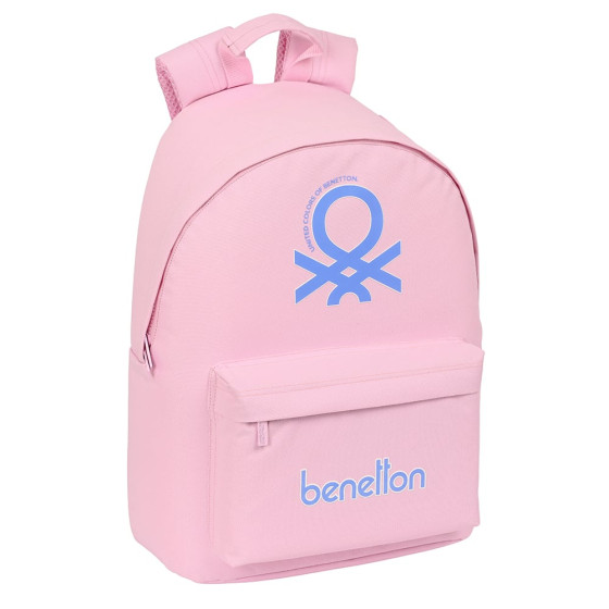 Mochila Para Portatil 14,1 Benetton Pink 31 x 41 x 16 cm.