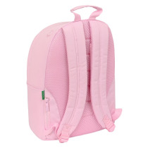 Mochila Para Portatil 14,1 Benetton Pink 31 x 41 x 16 cm.