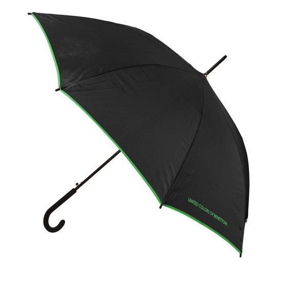 Paraguas Automático 60 Cm. Benetton Black