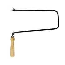 Arco De Segueta Grande 265 Mm De Calado Mango De Madera