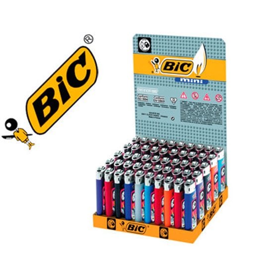 Encendedor Bic Mini J-25 Colores Surtidos