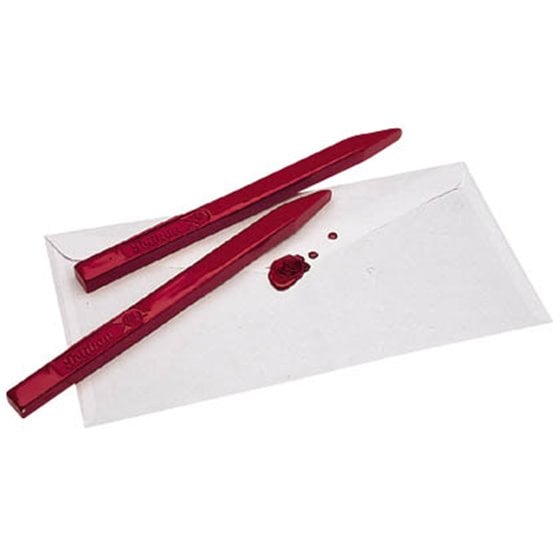 Lacre Pelikan Rojo Caja De 10 Barras
