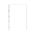 Recambio Multifin 3002 Cuarto Natural Liso Blanco