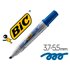 Rotulador Bic Velleda Para Pizarra Azul Punta Biselada 5,9 Mm