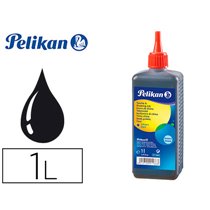 Tinta China Pelikan Negra Bote 1 Litro