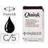 Tinta Estilografica Parker Negra Caja De 5 Cartuchos