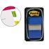 Banderitas Separadoras 680-2 Azul Dispensador De 50 Unidades
